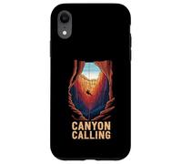 Canyon Calling Rappel Outdoor Adventure Exploration Carcasa para iPhone XR