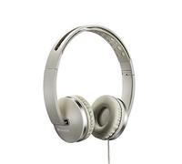 CANYON CHP4BE Auriculares compatibles con iPhone, iPad, Tablet PC, teléfono Inteligente, cableado con micrófono, Plateado