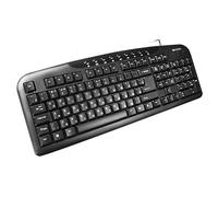 CANYON CNE-CKEY2 - Teclado USB QWERTY Ruso Negro