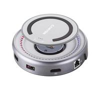 Hub USB Canyon CNS-TDS07DG Gris Plateado 100 W
