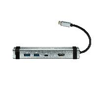 canyon docking station 4 en 1-1x hdmi(4k 30hz)-1x usb type c-2x usb 3.0 type a cns-tds03dg