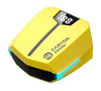 CANYON DoubleBee GTWS-2 - Auriculares para Videojuegos, Color Amarillo