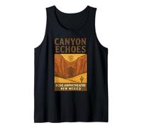 Canyon Echoes Camisa Echo Amphitheatre Red Rock Nuevo México Camiseta sin Mangas