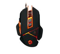 Canyon Gaming Raton 6400DPI Sensor Sharp Sunplus - Peso Ajustable - 9 Botones programables CND-SGM6N