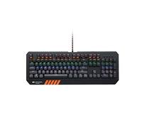 CANYON Gaming Teclado Multimedia con Efecto de iluminacion - LED Arco Iris - Cable 1.8m CND-SKB6-US