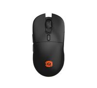 CANYON GMW-11 - Ratón inalámbrico para gaming, sensor óptico de 2400 DPI, 7 botones programables, retroiluminación RGB, batería recargable de 400 mAh, 2,4 GHz y conexión por cable, color negro