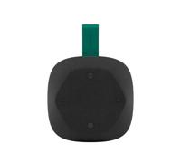 CANYON Hexagon 10 Altavoz inalámbrico portátil TWS Bluetooth 5.3 de 8 W, 12 horas de reproducción, IPX5 impermeable, manos libres, compacto, 115 x 115 x 50 mm, color negro y verde