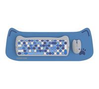 CANYON HSET-W6 Juego de Teclado y ratón con Alfombrilla Azul