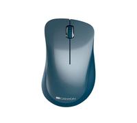 CANYON MW-11 - Ratón óptico inalámbrico con Sensor de pixart inalámbrico (3 Teclas), Color Azul