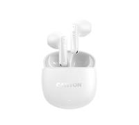 CANYON OnGo 13 True Wireless Earbuds, Semi-In-Ear, BT 5.4, 30h Tiempo de funcionamiento total, 6 h por carga, carga rápida, conexión estable, ligero y cómodo, color blanco