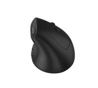 CANYON Ratón ergonómico MW-25 LED AA Dual Mode 800-1200-1600-2400 DPI, 2,4 GHz inalámbrico y BT inalámbrico, color negro