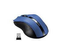 CANYON Ratón óptico inalámbrico 2,4 GHz con 4 Botones, dpi 800/1200/1600,122 * 69 * 40 mm (Blue)