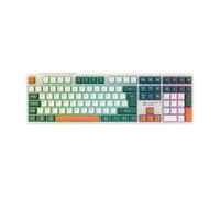 CANYON Shadder GKW-11 Teclado mecánico inalámbrico para juegos - Triple modos de conexión (cableado/BT/2,4 GHz), retroiluminación RGB, interruptores marrones silenciosos, resistentes a salpicaduras