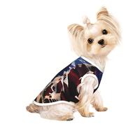 Canyon Shadows Pet - Camiseta transpirable sin mangas para perros pequeños y gatos, suave, ligera y elegante