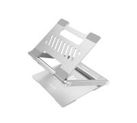 CANYON Soporte para ordenador portátil con concentrador USB C OnStand 2 6 en 1, HDMI 4K 60Hz, 2 puertos USB-A 3.0, USB-C 3.0, RJ45, carga PD de 100 W, soporte de aluminio giratorio de 360°, color
