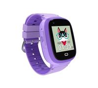 CANYON Sunny KW-48 4G Reloj inteligente GPS para niños con videollamadas, llamadas de voz, juegos, reproductor de música, cámara, nano-SIM, impermeable IP67, púrpura