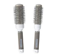 Canzoon Cepillos Redondos Pelo 2Pcs Cepillo De Pelo Redondo Cepillo Termico Redondo Para Pelo Largo Y Para Crear Una Onda A Bierta Cepillo Redondo De Cerámica Con Iones