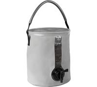Cao C.a.o. -Seau Avec Robinet 10 litres en Eva-Hauteur 25 Cm-Diamètre Ø 22 Cm Cubo, Gris, 10 L