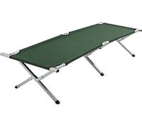 CAO Cama de Campamento Plegable, Lona, Verde-Verde, 190 x 65 cm-H 42 cm