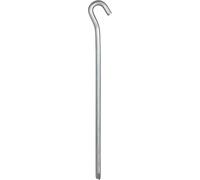 Cao Lot Piquets fils Fort en Acier galvanisé-Longueur 23 cm C.A.O. -Lote de 100 Clavijas de Alambre Extra Fuerte de Acero galvanizado-Longitud Diámetro Ø 7 mm, Unisex Adulto