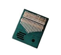 Caoba Kalimba 17 Teclas Portátil Mini Piano De Dedo Principiantes Calimba Kalimba Instrumento Musical Con Accesorios(Blue)