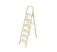 CAOJLjiaxiang-2012 Escalera plegable para el hogar, multifunción, extensible, gruesa, para interiores, pequeña, ligera, 4, 5 y 6 peldaños, plegable, grande