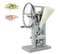 CAOJS Manual Tablet Press Machine, Lab Use Manual Tablet Press with Efficient 2000 Tablets/Hour & Adjustable Thickness 0-6mm,15000Pa Controllable Pressure & Diameters (5-12mm) for Laboratory