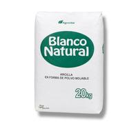Caolin calcinado 20 kgs. Para blanqueo de cultivos. Arcilla mojable. Blanco natural