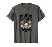 Caos Coordinador Mamá Divertido Mamá Vida Camiseta