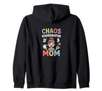 Caos Coordinador Mamá Divertido Mamá Vida Sudadera con Capucha