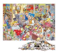 Caos en la Oficina Puzzles 1000 Piezas Adultos Cumpleaños Juego De Rompecabezas Educational Game para Decoración del Hogar Stress Relief 1000pcs (75x50cm)