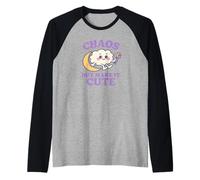 Caos Pero hazlo Lindo Camiseta Manga Raglan