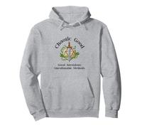 Caótico Buenas Buenas intenciones Métodos cuestionables, Funny D20 Sudadera con Capucha