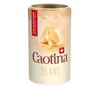 Caotina Blanc, chocolate blanco para beber, cacao en polvo con el mejor chocolate blanco suizo, chocolate caliente sostenible y certificado, 1x500g