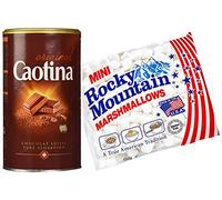 Caotina original pure sensation Delicia de chocolate, bebida suiza de chocolate premium - 500 gr + Rocky Mountain Marshmallows Minis 150g