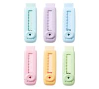 Caoutchouc Rétractable Mignonne - 6-Pieces Gommes De Recharge Pour ÉTudiants, Gomme En Forme De Patte, Gomme À Dessin Coulissante | Les ÉTudiants Ergonomiques Fournissent Un Contrôle De Précision Pour