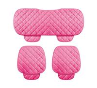 CAOXINZI 3 Piezas Cojines para Asientos de Coche para Ford Escort 2015-2024, Cojín para Asiento de Coche, Funda de Asiento para Coche Protector Interior Accesorios,A-Pink