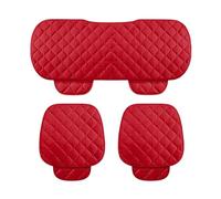 CAOXINZI 3 Piezas Cojines para Asientos de Coche para Ford Fiesta 2009-2017 Sedan, Cojín para Asiento de Coche, Funda de Asiento para Coche Protector Interior Accesorios,A-Red