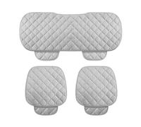 CAOXINZI 3 Piezas Cojines para Asientos de Coche para Ford Ranger 2012+, Cojín para Asiento de Coche, Funda de Asiento para Coche Protector Interior Accesorios,A-Gray