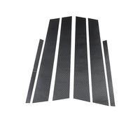 CAOXINZI 6 Piezas Pegatina de Columna Central del Coche para Mitsubishi Outlander (5seats) 2016-2023, Cubierta Decorativa del Pilar B de Ventana de Puerta de Coche Exterior Accesorios