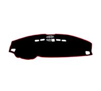 CAOXINZI Cubierta Salpicadero Coche para Land Rover Discovery 3 4 LR3 LR4 L319 2006-2016, Automóvil Cubierta Tablero Cubierta de Salpicadero Anti-UV Alfombra Protectora Antideslumbrante,Red
