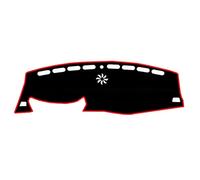 CAOXINZI Cubierta Salpicadero Coche para Peugeot 3008 II 2016-2023, Automóvil Cubierta Tablero Cubierta de Salpicadero Anti-UV Alfombra Protectora Antideslumbrante,Red