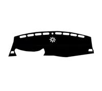 CAOXINZI Cubierta Salpicadero Coche para Peugeot 3008 II 2016-2023, Automóvil Cubierta Tablero Cubierta de Salpicadero Anti-UV Alfombra Protectora Antideslumbrante,Black