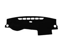 CAOXINZI Cubierta Salpicadero Coche para Volkswagen VW Jetta Vento 2011-2018, Automóvil Cubierta Tablero Cubierta de Salpicadero Anti-UV Alfombra Protectora Antideslumbrante,Black