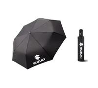 CAOXINZI Paraguas de Viaje a Prueba de Viento para Suzuki Grand Escudo/Grand Vitara/Hustler/Ignis/Jimny, Paraguas Plegable Automático para Coche Paraguas Automático Portátil Compacto de Viaje