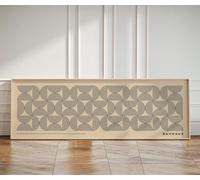 CAOXTART Lienzo impreso de arte moderno de mediados de siglo, póster de exposición horizontal: arte mural panorámico para la decoración del hogar en la sala de estar (50x150cm/marco interno)