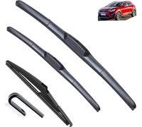 CaoYH Coche Escobilla Limpiaparabrisas para Kia Stonic 2016-2023 Juego de Parabrisas Escobillas Parabrisas Ventana Cepillo de Lluvia