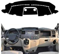 CaoYH Cubierta salpicadero Coche para Ford Transit 2002 2003 2004 2005 2006 2007-2009 Coche Alfombrilla Salpicadero Solar Cubierta del Tablero de Instrumentos