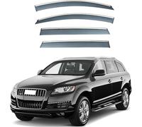 CaoYH Deflectores de Viento para Audi Q7 MK1-4L 2006 2007-2015 Deflector de Lluvia Deportivo Deflector de Lluvia Cortavientos Ventana Coche