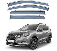 Deflectores de Viento para Nissan X-Trail/Rogue MK3-T32 2014-2020 Deflector de Lluvia Deportivo Deflector de Lluvia Cortavientos Ventana Coche